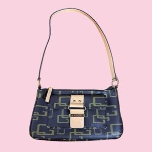 Guess brown monogram bag